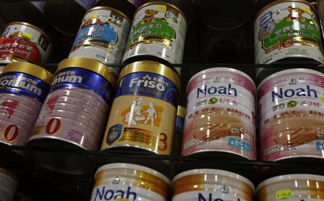 Baby formula manufacturers may face advertising controls. Photo: Reuters