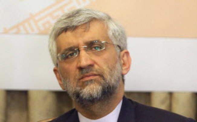 Iran's top nuclear negotiator, Saeed Jalili. Photo: AFP