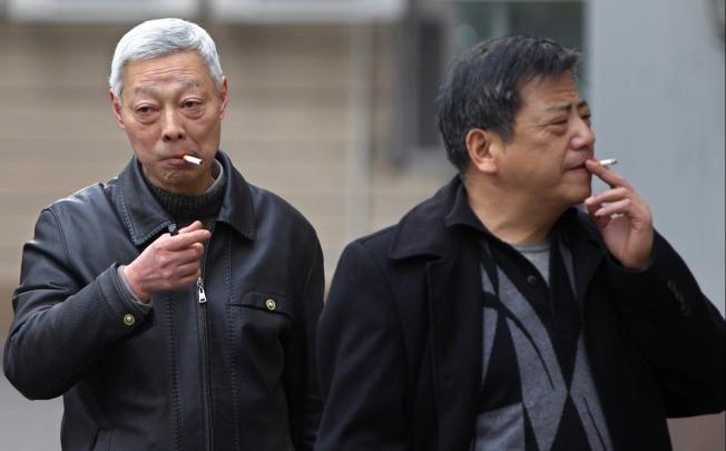 Smoking kills an estimated 1.2 million mainlanders each year. Photo: Reuters