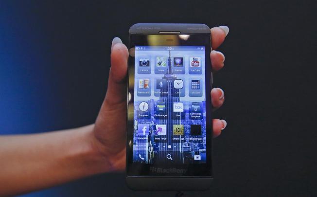 BlackBerry has priced the Z10 at HK$6,220. Photo: Reuters
