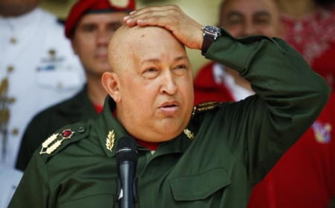 Venezuela's President Hugo Chavez . Photo: Reuters