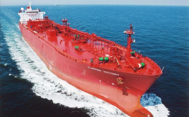 The Clipper Victory - VLGC, Panamax size, built at Hyundai Heavy Industries in South Korea in 2009.