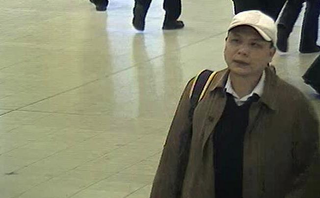 Du Anxiang caught on CCTV in northern England. Photo: SCMP Pictures