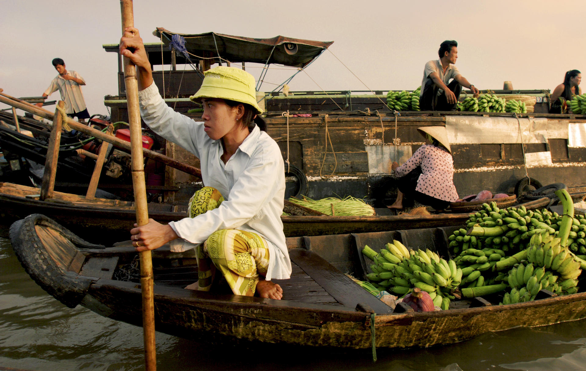 Cai Rang floating market. Photos: David Eimer; Corbis