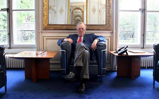 Olivier Metzner in his office. Photo: AFP