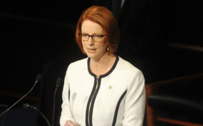 Australian Prime Minister Julia Gillard. Photo: EPA