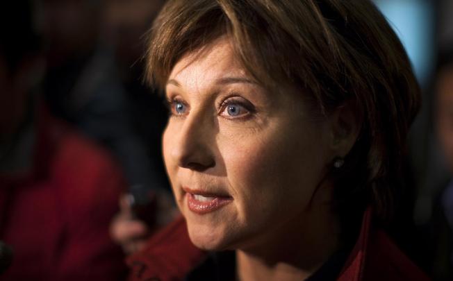 With regret: British Columbia Premier Christy Clark. Photo: Reuters