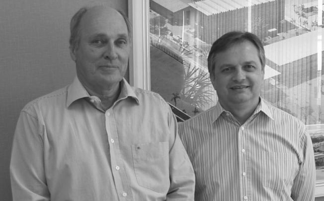 Staffan Martendal (left), managing director, and Antonio Labecca Filho, commercial manager