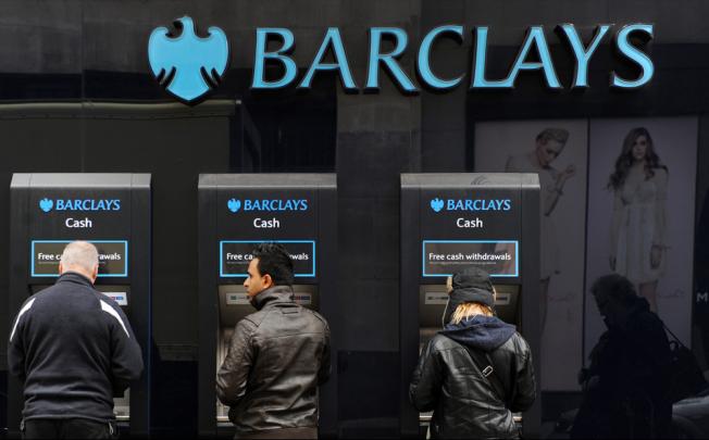 Barclays' consumer unit said in October it would stop awarding bonuses to employees based on sales and instead focus on customer satisfaction. Photo: EPA