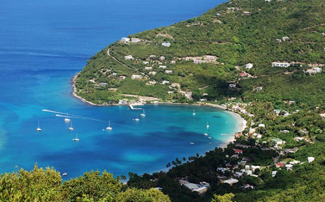 The British Virgin Islands, a well known tax haven. Photo: Shutterstock