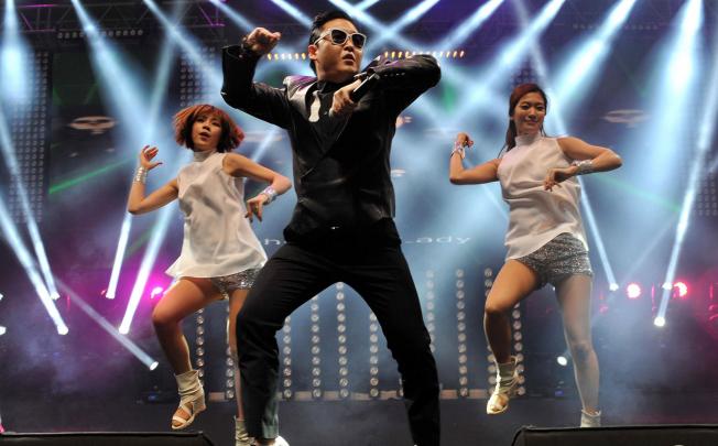 Psy performs Gangnam Style at a concert in Istanbul. Photo: AFP