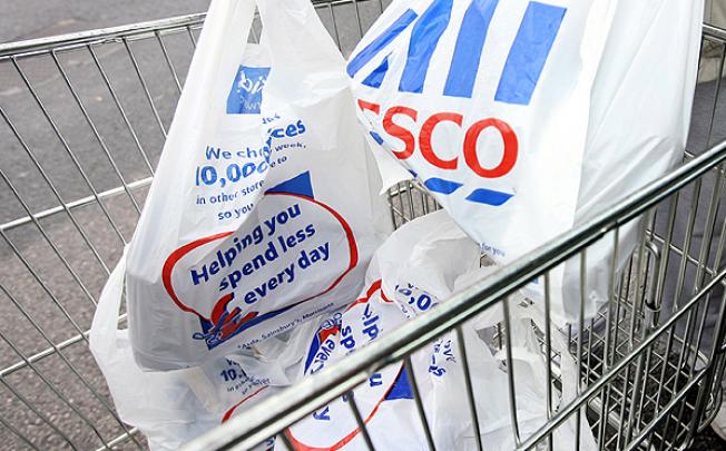 British supermarket chain Tesco are limiting customers to two tins of milk powder per transaction due to demand from Chinese buyers. Photo: AFP