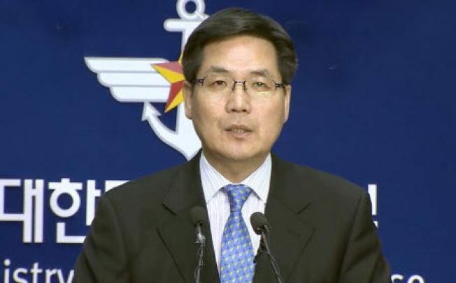 South Korean Defense Ministry spokesman Kim Min-seok. Photo: EPA
