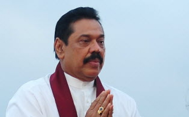 Sri Lankan President Mahinda Rajapakse. Photo: AFP