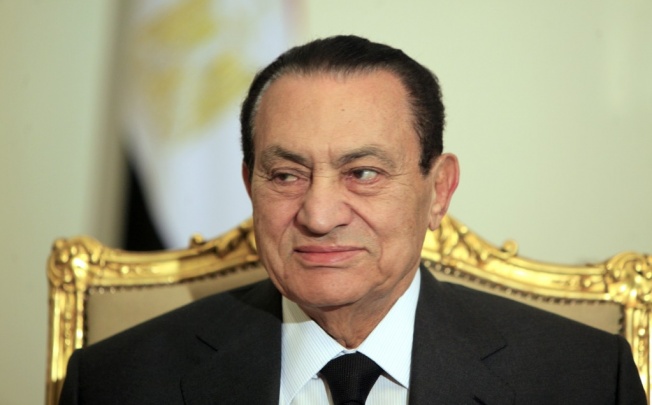  Hosni Mubarak. Photo: AP