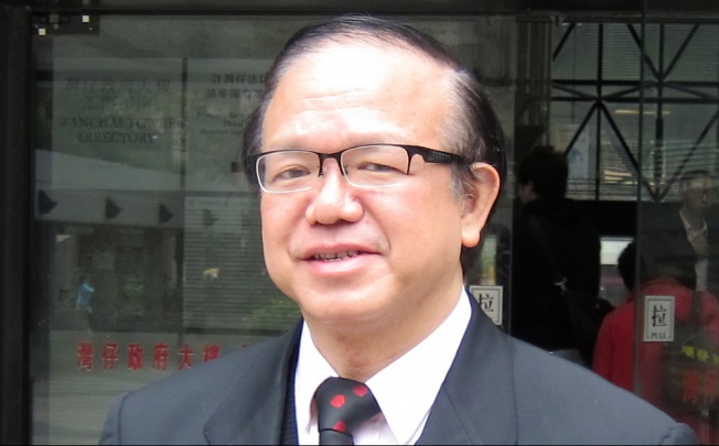 George Tam Siu-ping, principal of the Hong Kong Wah Yan College