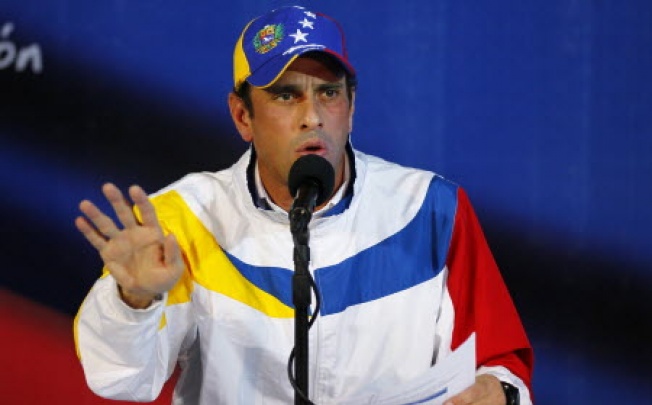 Venezuela's opposition leader Henrique Capriles. Photo: Reuters