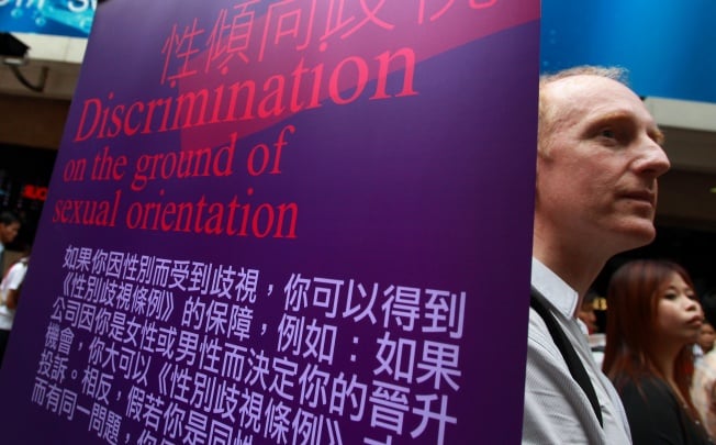 The 7th International Day Against Homophobia & Transphobia Hong Kong Rally with the theme 'Born This Way', calling for the elimination of discrimination through love and tolerance. Photo: Jonathan Wong