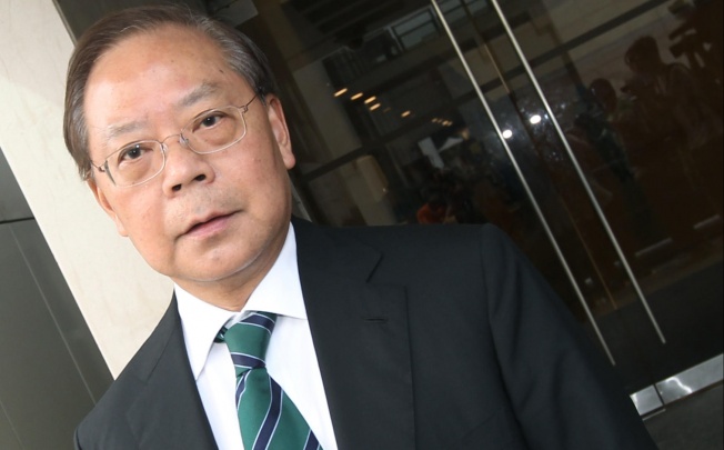 Joseph Leung said he was against a payment of HK$688 million to Peter Chan. Photo: David Wong