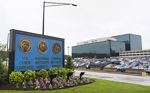 NSA headquarters in Fort Meade, Maryland. Photo: EPA