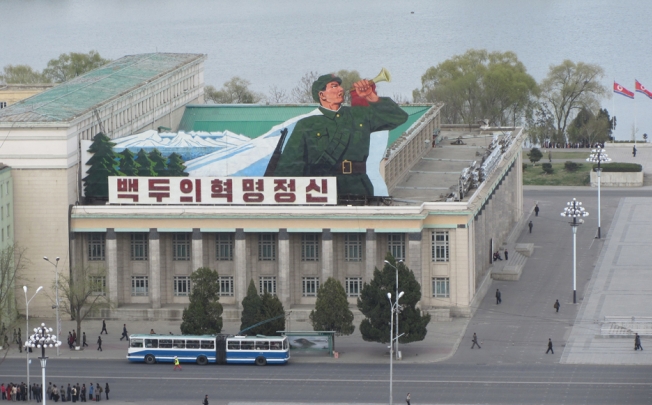 Kim Il-sung Square. Photos: Juliet Rix, RP Photography