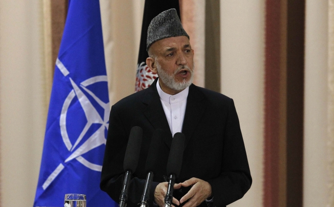 Afghan President Karzai. Photo: Reuters