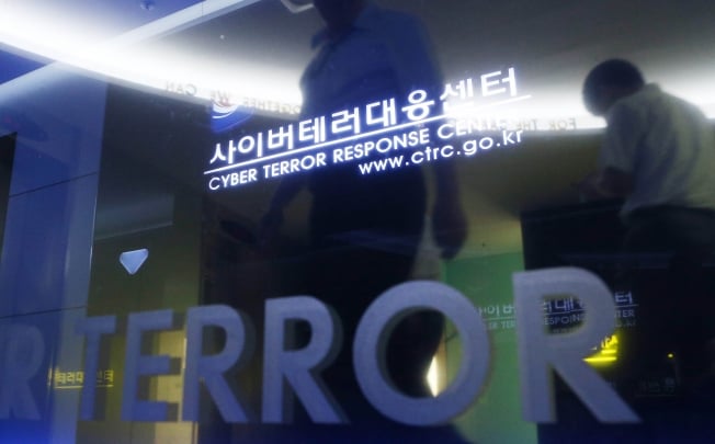 The Cyber Terror Response Centere of the National Police Agency in Seoul. Photo: AFP