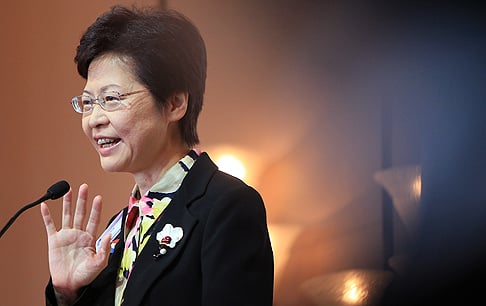 Chief Secretary Carrie Lam Cheng Yuet-ngor. Photo: Jonathan Wong