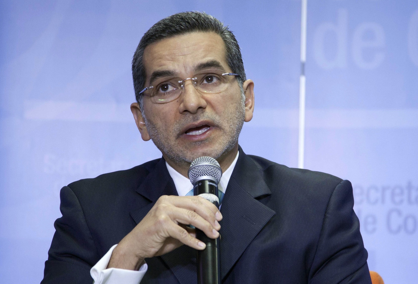 Ecuadoran National Secretary of Communications Fernando Alvarado. Photo: Xinhua