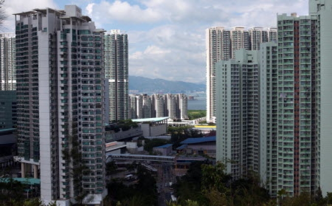 Residential area in Tung Chung. Photo: Bloomberg