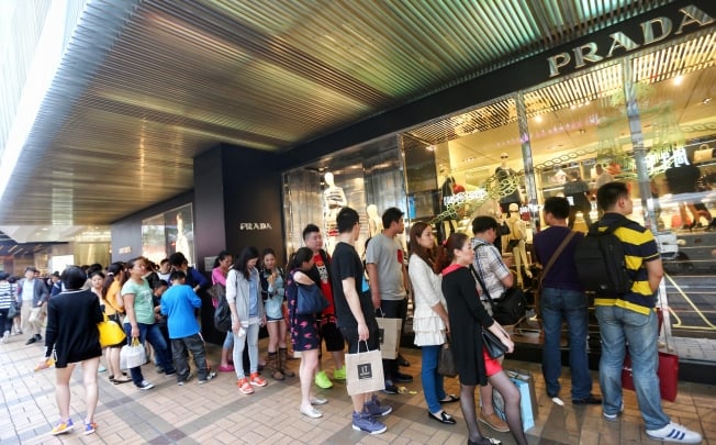 Mainlanders have boosted Hong Kong's retail sector. Photo: Sam Tsang