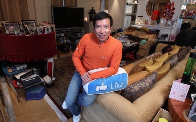 Family man Tony Chan is interviewed at his house on The Peak in July 2011. He appeared remarkably relaxed for a man who had just been charged with forging the 2006 will on which he based his failed probate battle for Nina's Wang's fortune. Photo: SCMP