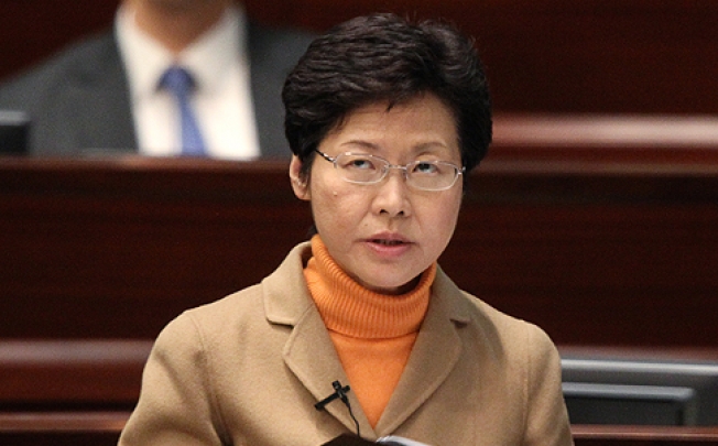 Chief Secretary Carrie Lam Cheng Yuet-ngor. Photo: Sam Tsang