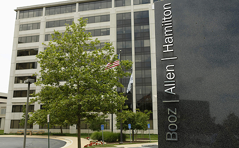 Booz Allen Hamilton offices in McLean, Virginia. A spokesman said the company had complied fully with its agreement with the Air Force. Photo: Reuters