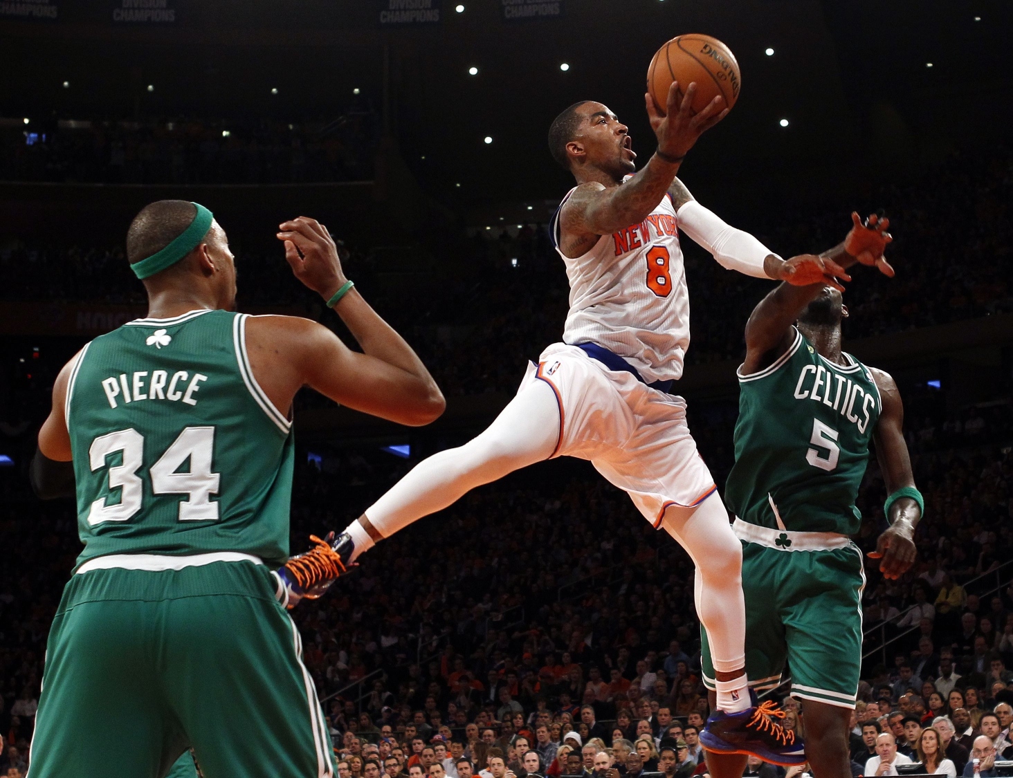 New York Knicks guard J.R. Smith. Photo: Reuters