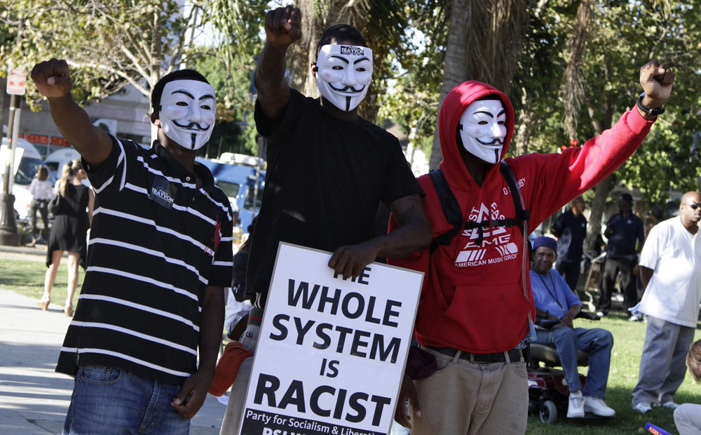 Protest against the acquittal of George Zimmerman. Photo: Reuters