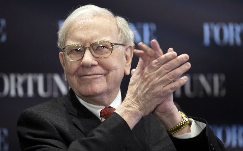 Billionaire investor Warren Buffett. Photo: AP