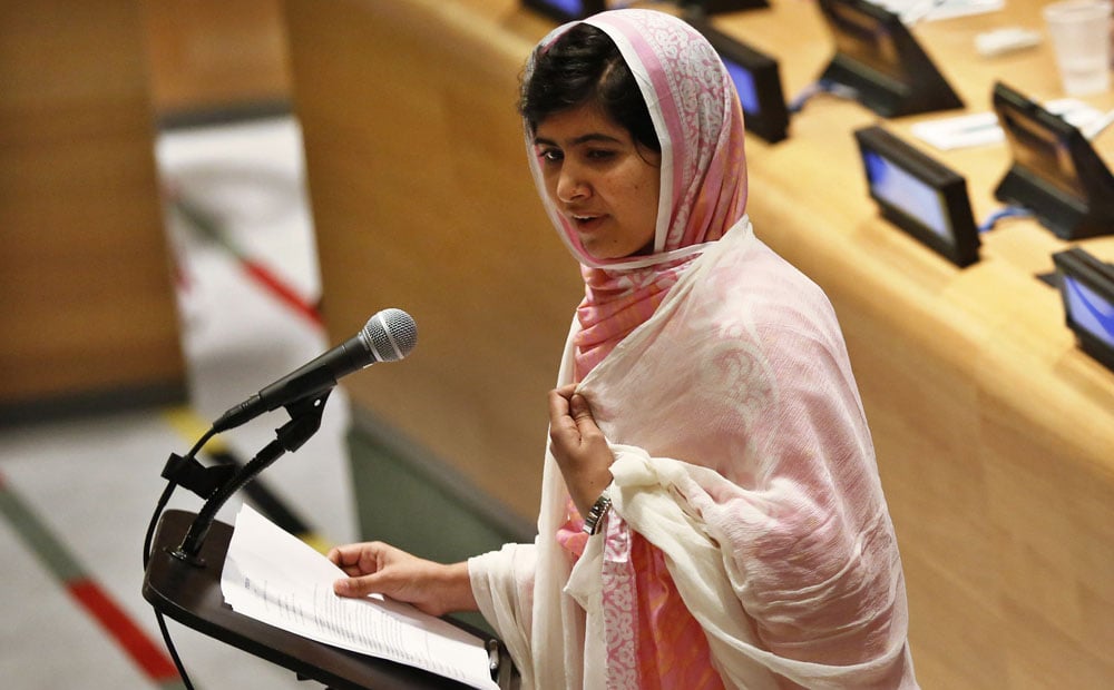 Malala Yousafzai. Photo: Reuters