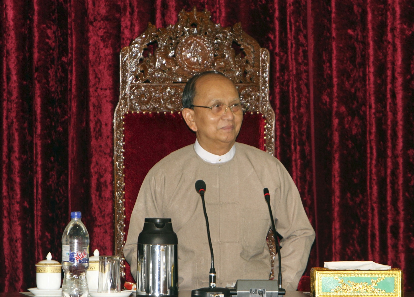 Myanmar President Thein Sein. Photo: AP