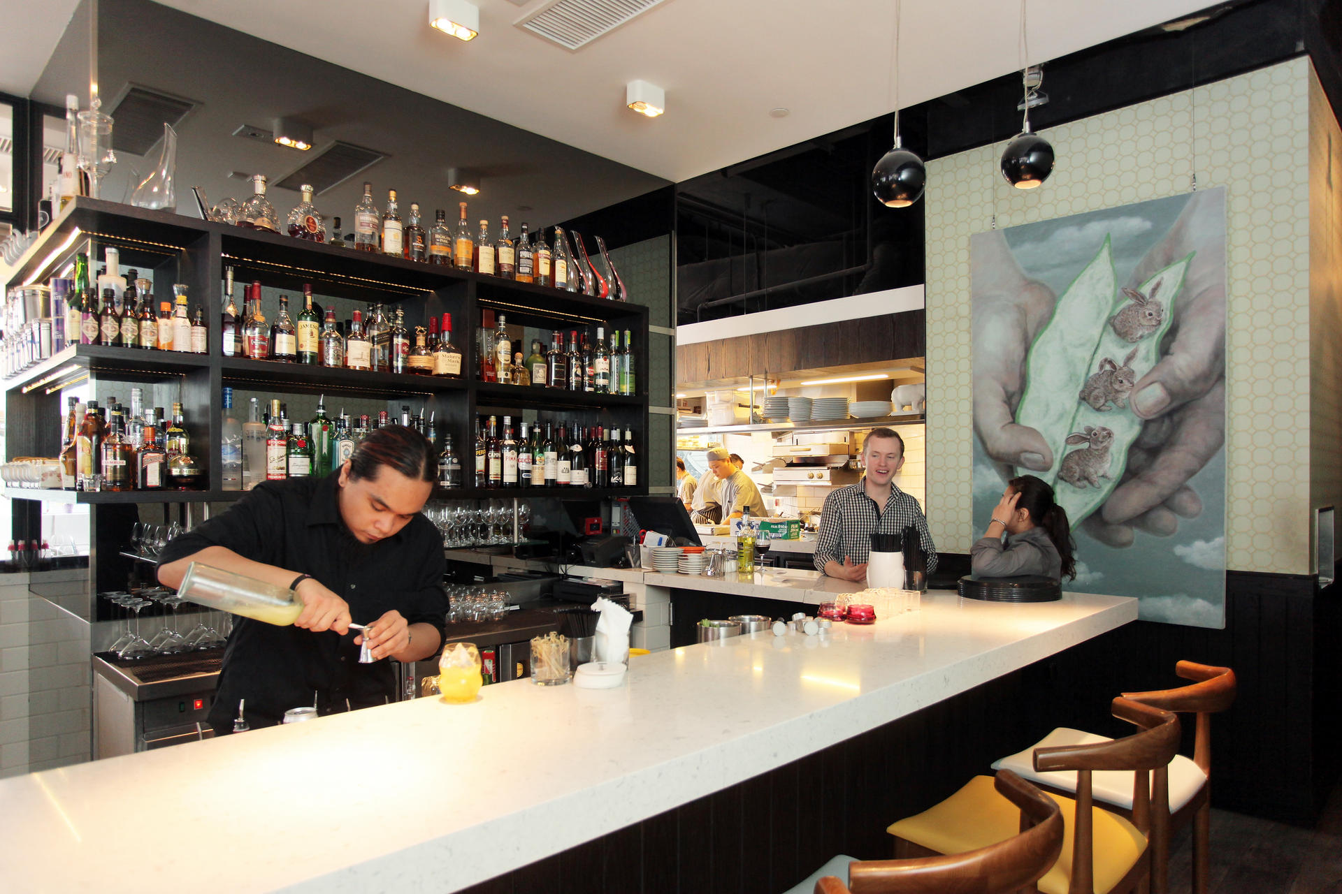 A view of the bar. Photos: Paul Yeung, Dickson Lee