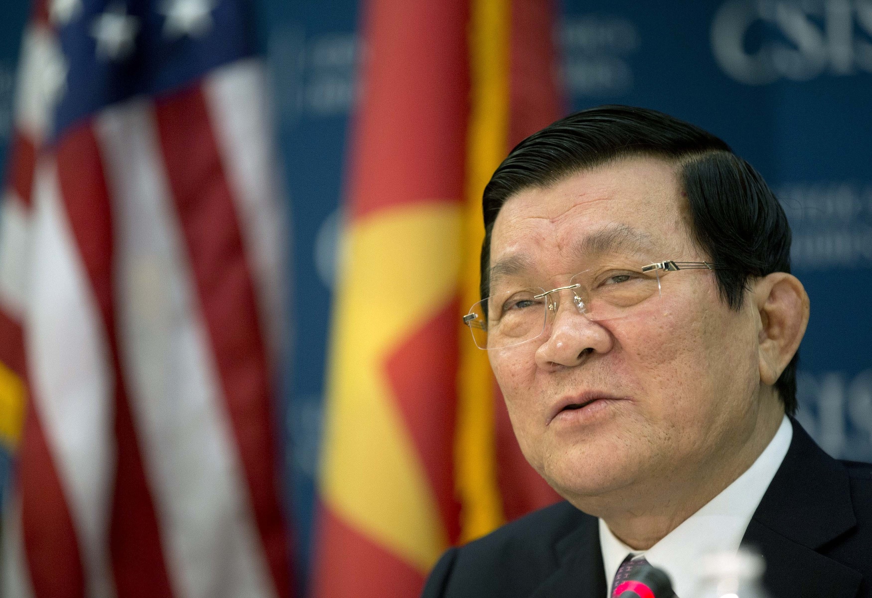 Vietnam's President Truong Tan Sang. Photo: AP