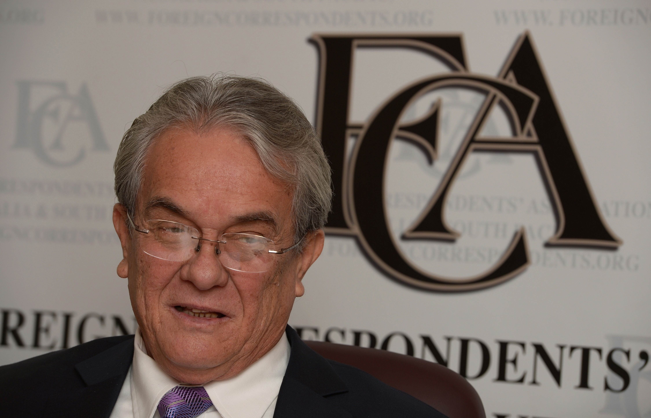 Tony de Brum, the minister-in-assistance to the president of the Marshall Islands. Photo: AFP
