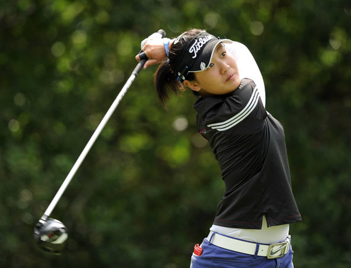 Teenager Lin Xiyu has impressed at the Ricoh British Open.