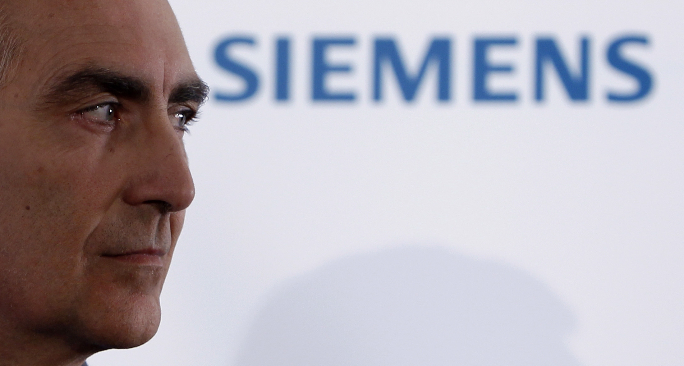 Ousted Siemens chief executive Peter Loescher. Photo: Reuters