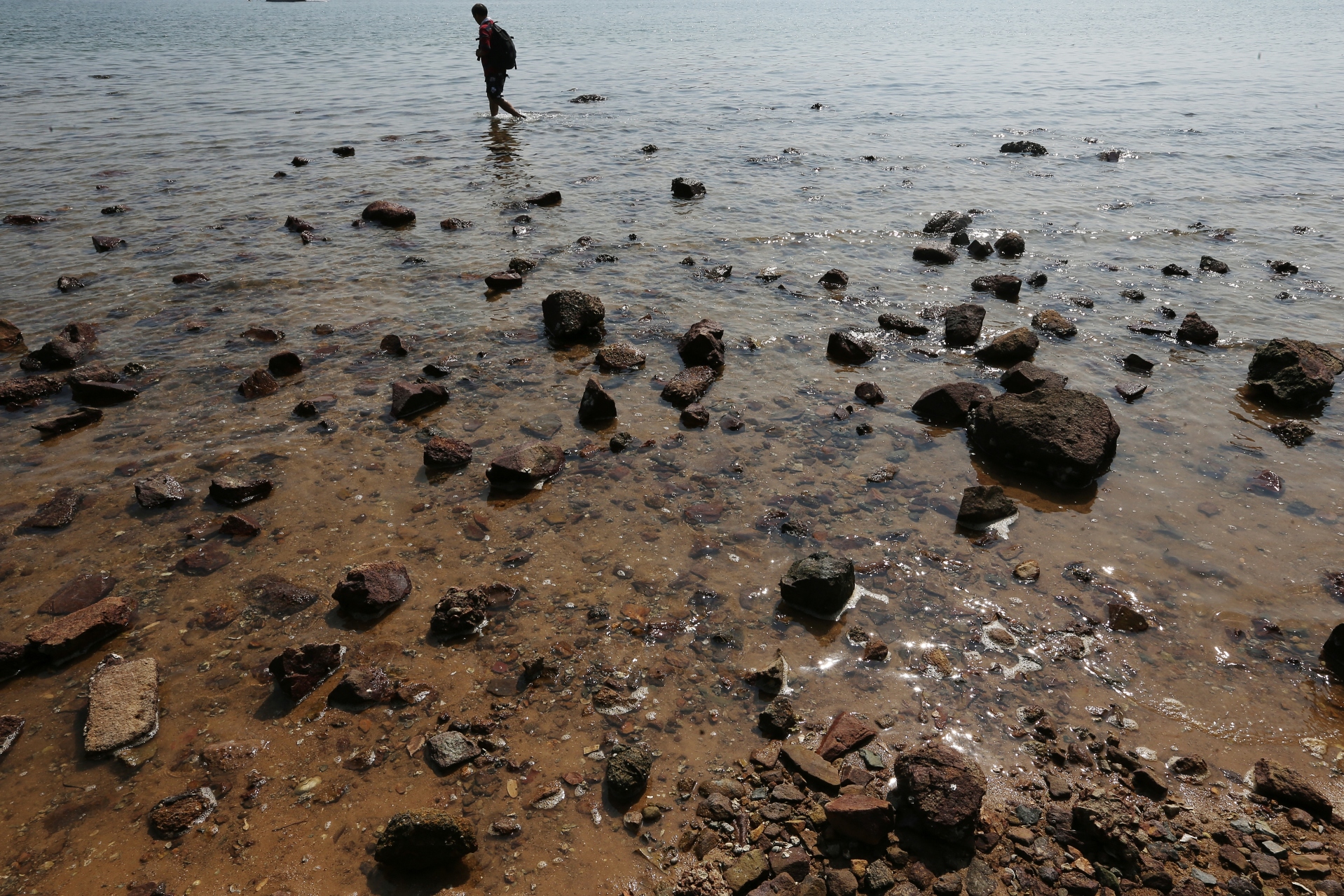 A plan to turn part of the coastline near Tai Po into an artificial beach will be going to court. Photo: Sam Tsang