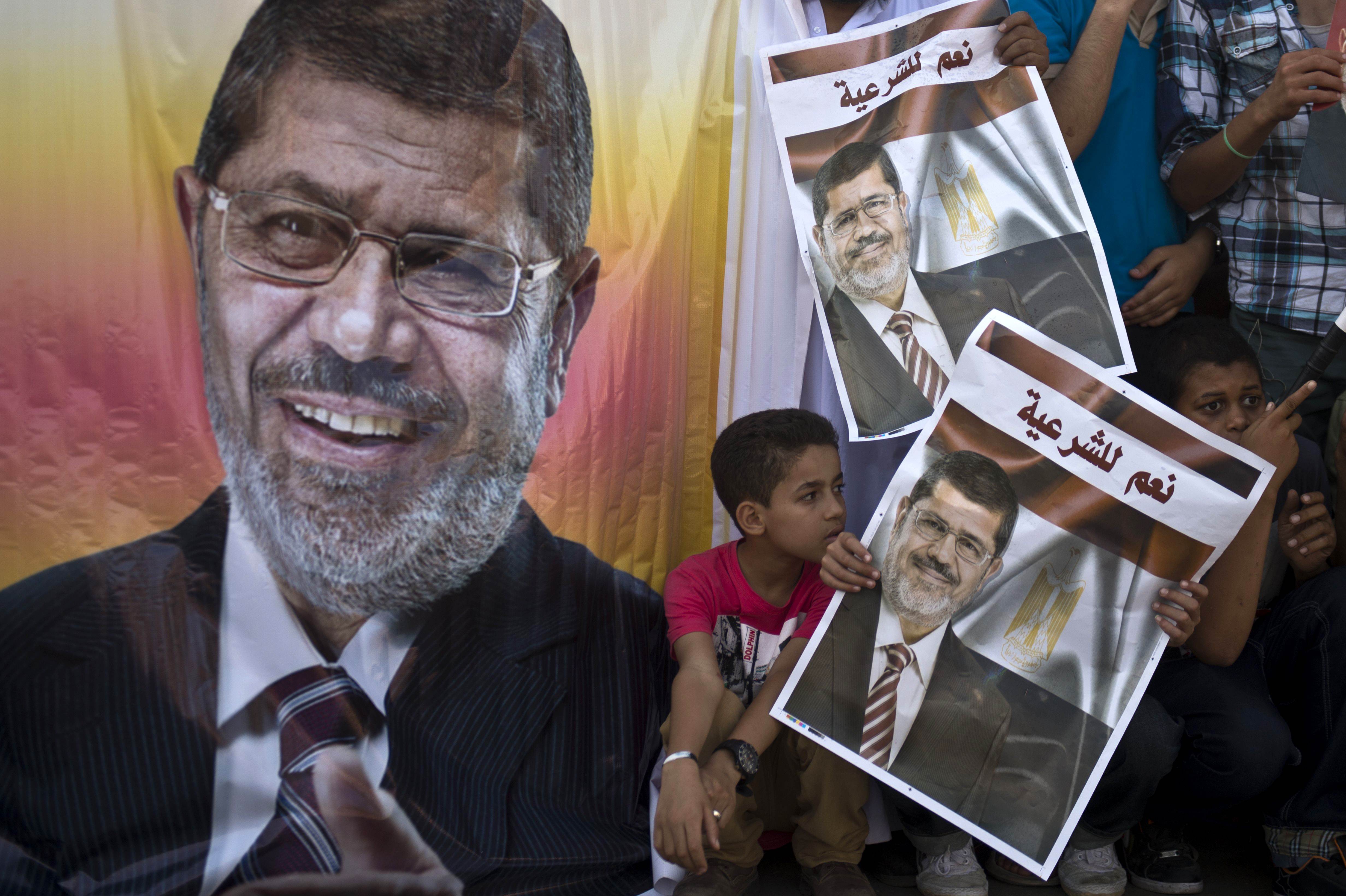 Supporters of deposed Egyptian president Mohammed Mursi. Photo: AFP