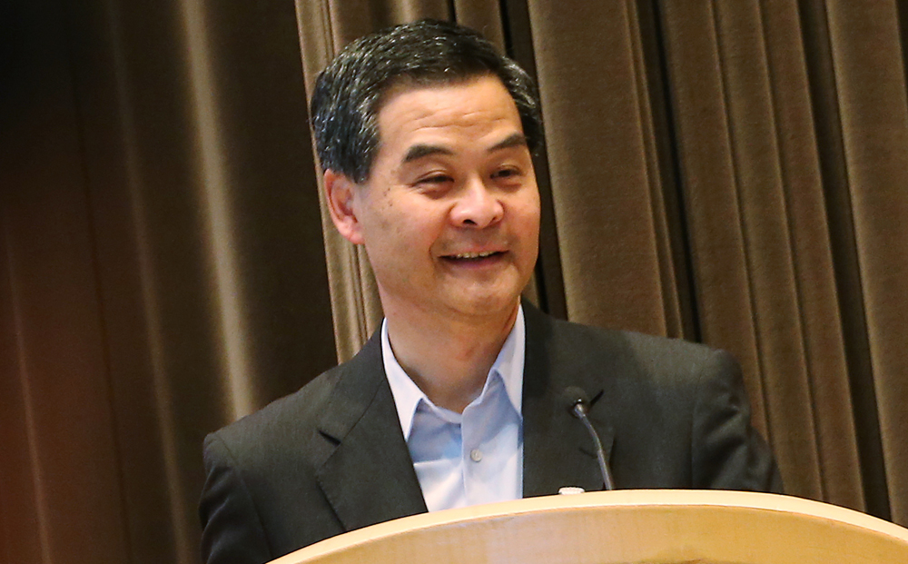 Leung Chun-ying. Photo: Felix Wong