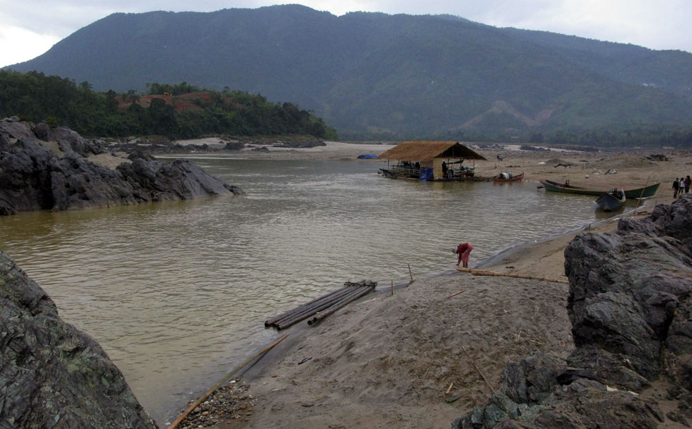 Beijing is seeking to restart construction of the stalled Myitsone dam on the Irrawaddy river. Photo: AP