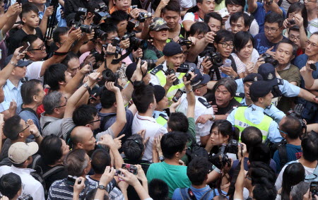Lau Nai-keung says August 4 rally turned public opinion around. Photo: David Wong