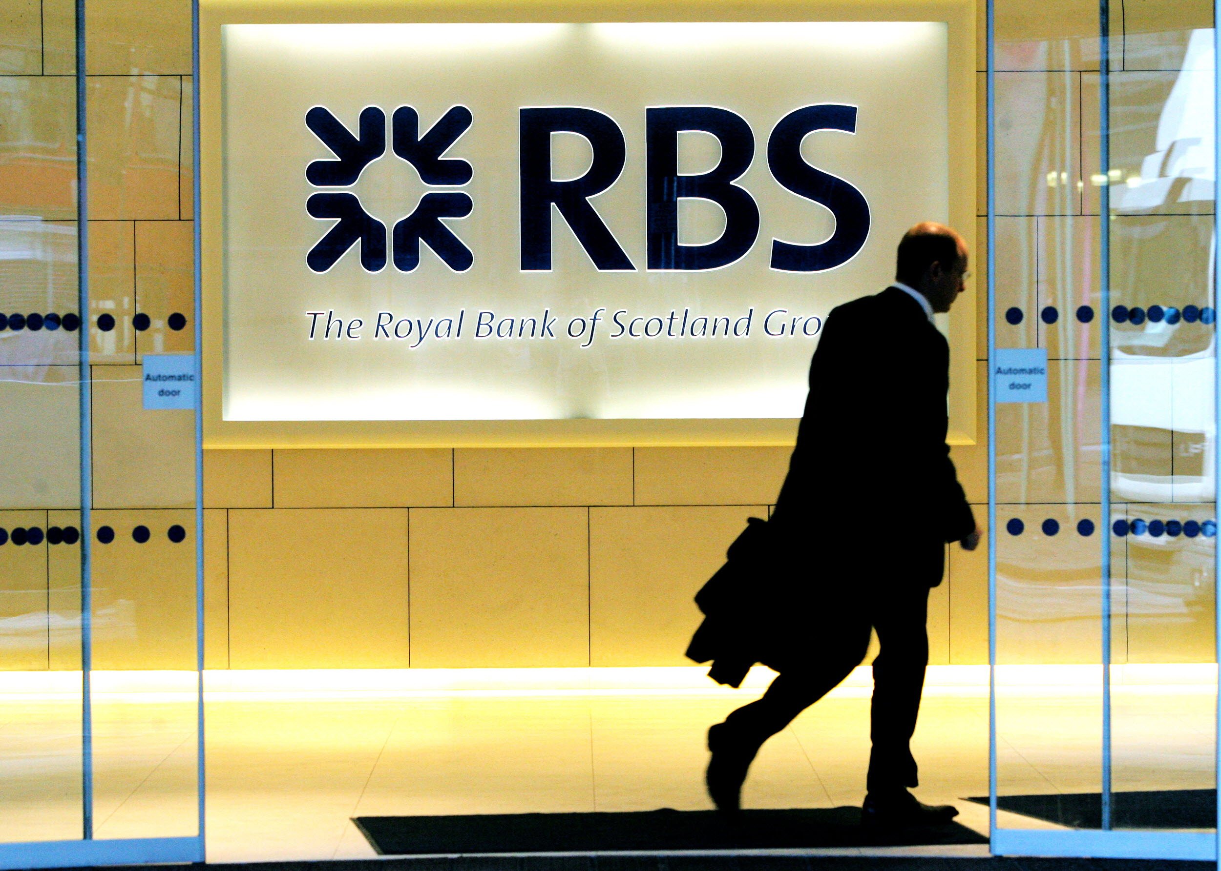 RBS was ordered to sell 315 UK branches as a condition of its 2008 taxpayer bailout, which left the bank 81 per cent state-owned. Photo: AFP